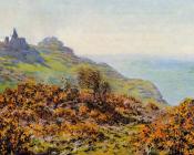 克劳德 莫奈 : Church at Varengeville and the Gorge of Les Moutiers